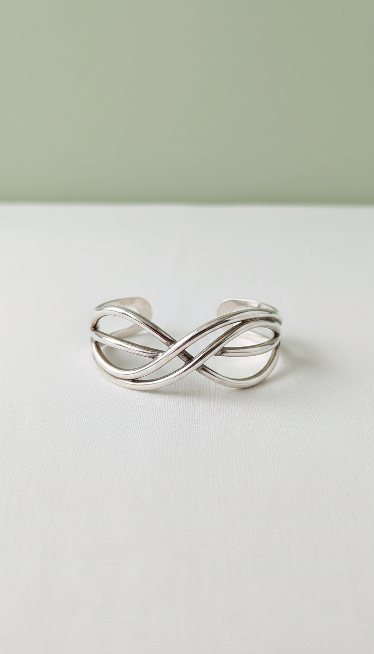 Sterling Silver Support Bracelet