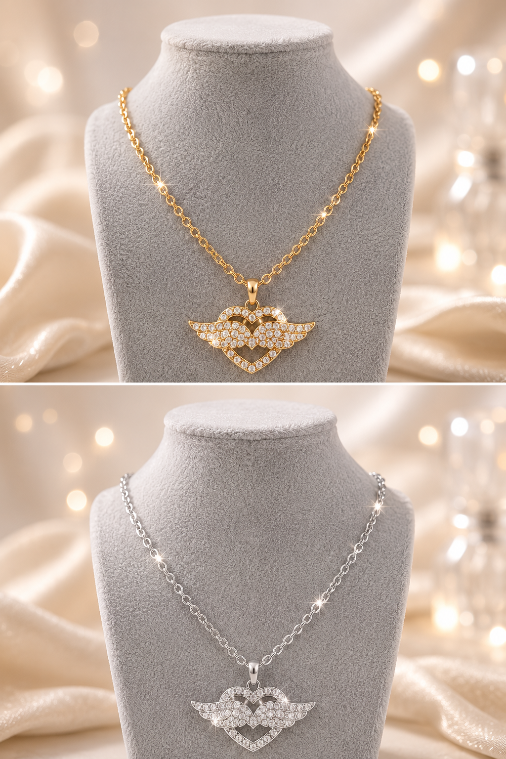 Wings of Courage Necklace.