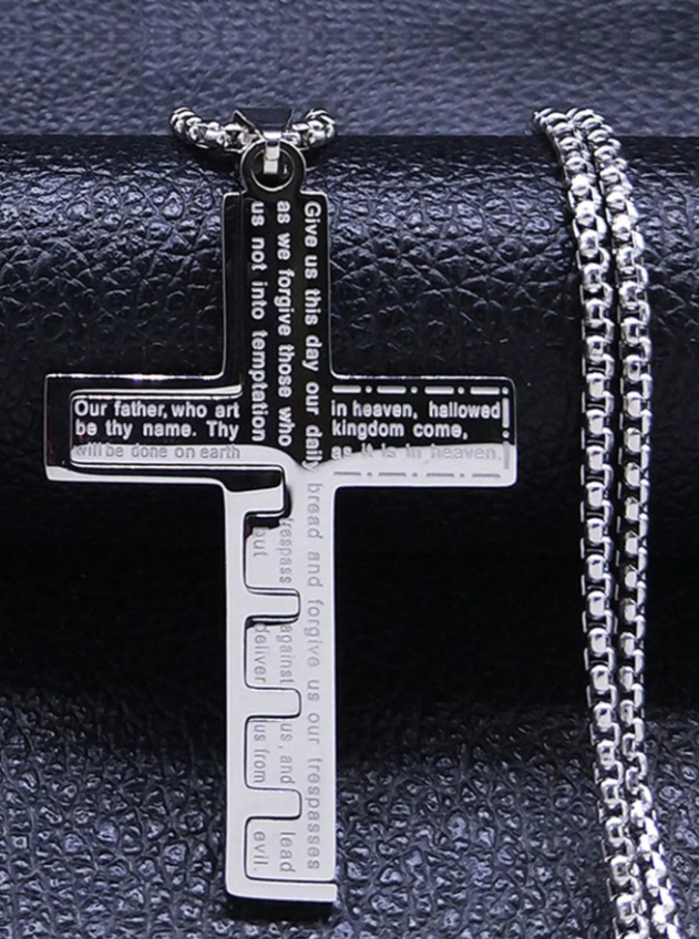 Unisex Cross Necklace