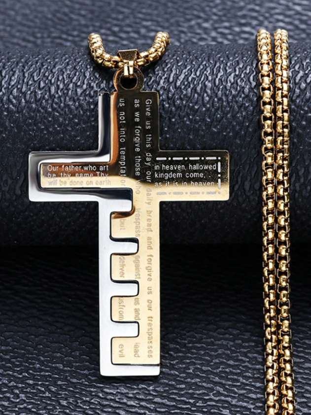 Unisex Cross Necklace